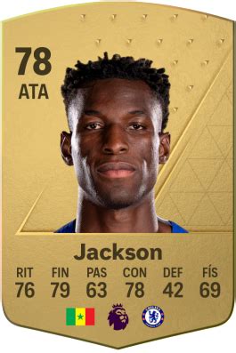 Notas De Jogador De Nicolas Jackson No Ea Sports Fc Electronic