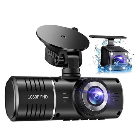 G-Cencor Car Dash Cameras with Rear Camera Car Charger, Plastic Black - Walmart.com