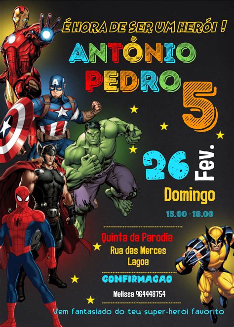 Free Printable Superheroes Birthday Invitation Templates Artofit