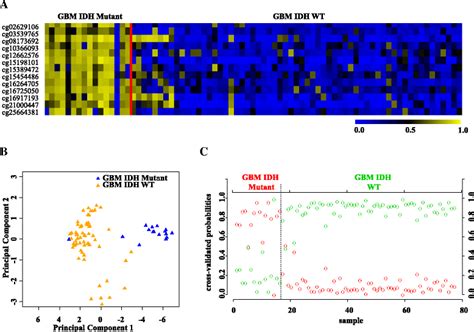 Validation Of The Cpg Methylation Signatures Of Gbm Idh Mutant