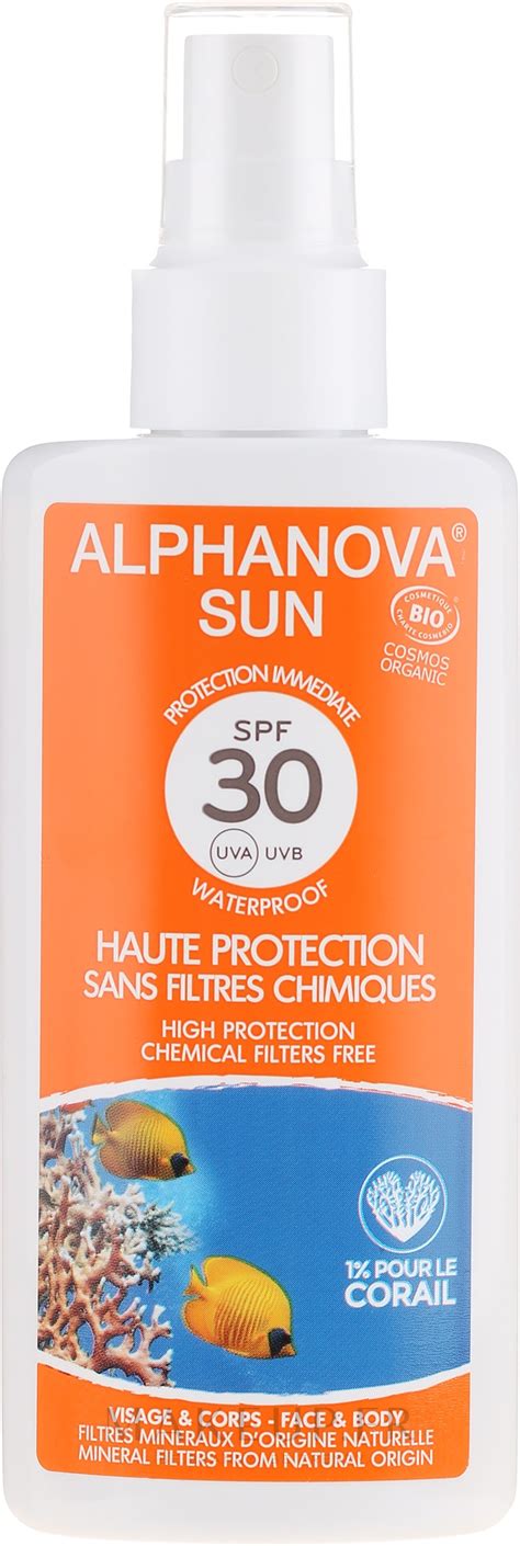 Alphanova Sun Protection Spray Spf Spray Solaire Spf Makeup Fr