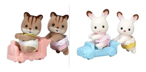 Dos Gemelos Calico Critters Ternurines Sylvanian Families Envío Gratis