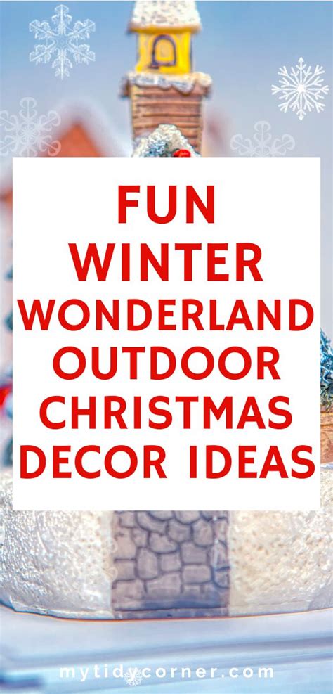 Winter Wonderland Outdoor Christmas Decor Ideas That Will Blow Your Mind