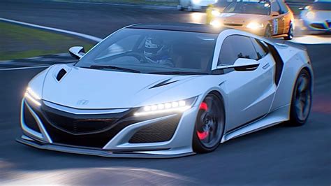 GT7 Honda NSX 17 Dragon Trail Gardens Reverse Rain Gran