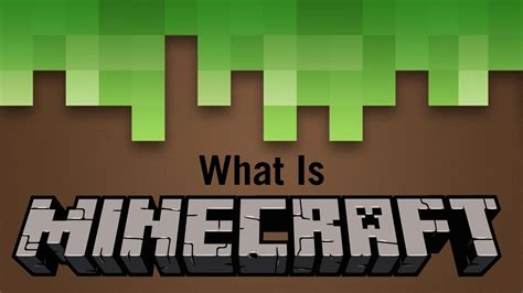 What is Minecraft? - YouTube