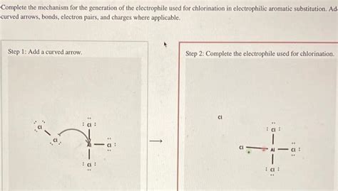 Solved Complete The Mechanism For The Generation Of The