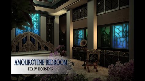 Apartment Amaurotine Bedroom Ffxiv Housing Walkthrough Youtube