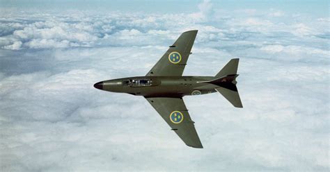 Saab’s first supersonic aircraft is 70 years old