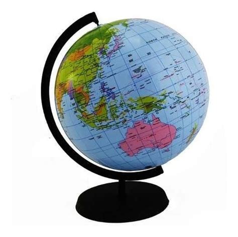 Globo Terrestre 30 Cm Inflável Escolar Geografia Mundi R 22 40 Em