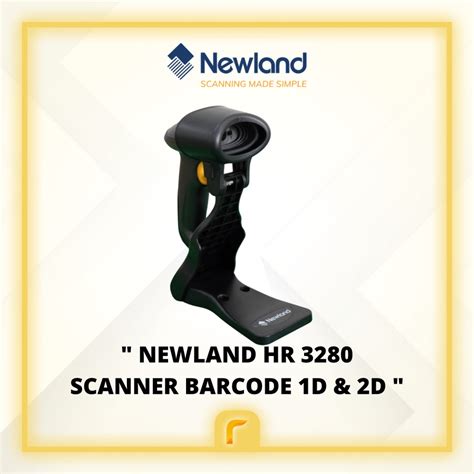 Jual Barcode Scanner Newland Hr D D Free Stand Shopee Indonesia