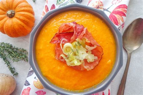 Vellutata Di Zucca Porri E Speck Ricetta Di Fidelity Cucina