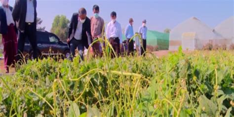 Agriculture And Irrigation Moali Union Minister Makes Inspections