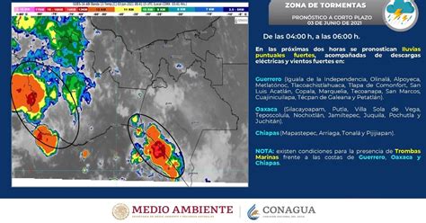 Clima 03 De Junio Lluvias Con Tormentas En Zonas De Coahuila Nuevo