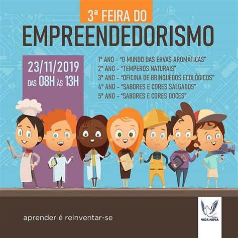 Feira Do Empreendedorismo Col Gio Vida Nova