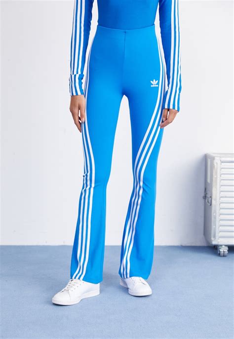 Adidas Originals Flared Tracksuit Bottoms Bluebirdblue Zalandoie