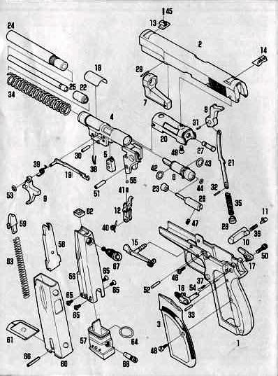 JAC Browning Hi Power 6mm Schematic Replica Airgun Forum