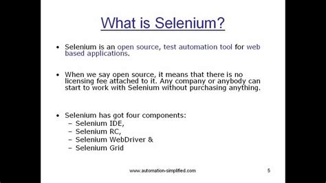 Complete Selenium Certification Guide And Tutorials