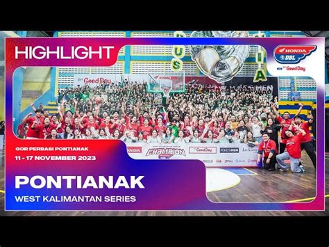 Highlight Final Dbl Pontianak Masih Santu Petrus Yang Jadi Penguasa