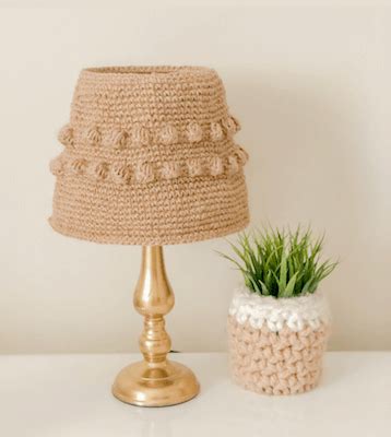 18 Crochet Lamp Shade Patterns Crochet News