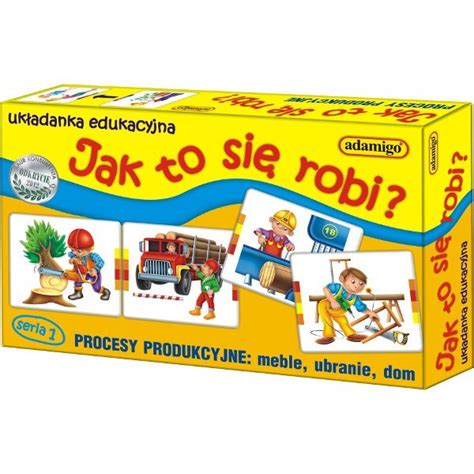 Jak to się robi gra edukacyjna Adamigo Adamigo Sklep EMPIK