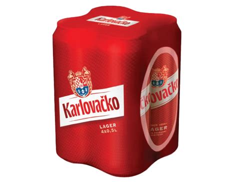 Karlovačko svijetlo lager pivo 4x0 5l Limenka Bazzar hr