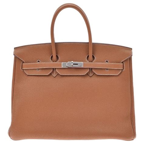 Hermès HERMES BIRKIN 35 Braun Leder ref 594864 Joli Closet