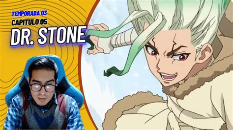 Dr Stone T3 Capitulo 05 El barco científico Perseo Reaccion