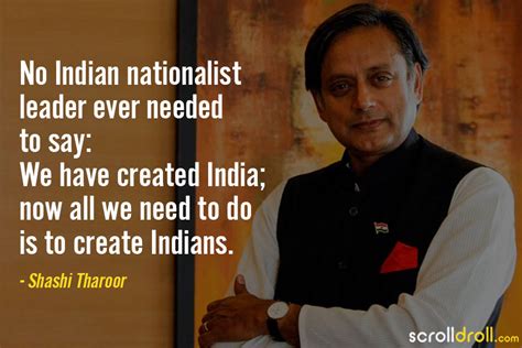 30 Powerful Shashi Tharoor Quotes About The Idea India