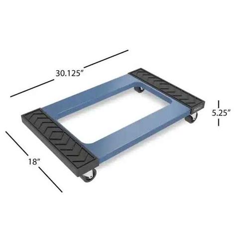 Stalwart 1000 Lb Heavy Duty Plastic Movers Dolly Nortelshop