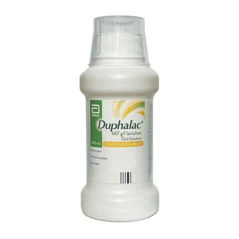 Duphalac Lactulose Oral Solution 200ml Laxative Stomach Care