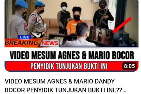 Geger Video AG Dan Mario Dandy Tersebar Hingga Penyidik Kepolisian Beri