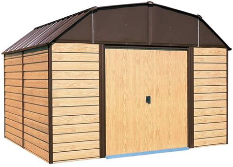 Woodhaven 10x14 Arrow Steel Storage Shed Kit Wh1014