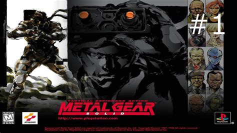 Let S Play Metal Gear Solid Part 1 Cutscenes Youtube