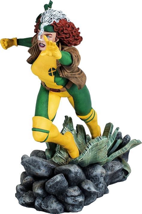 Figura Pícara Rogue X Men Marvel Estatua Diorama 20 Cms