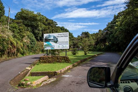 Breathtaking Views at Poás Volcano in Costa Rica Uneven Sidewalks