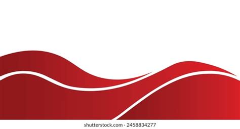 Modern Red Banner Background Graphic Design Stock Vector Royalty Free