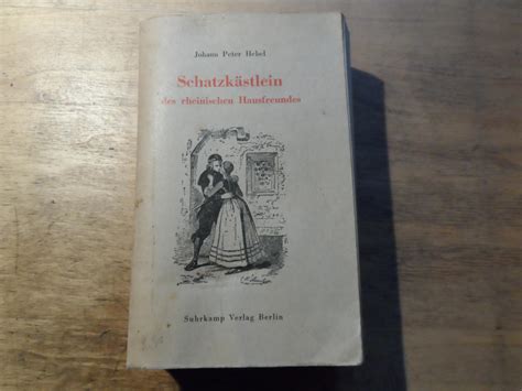 Schatzkästlein des rheinischen Hausfreundes par Hebel Johann Peter