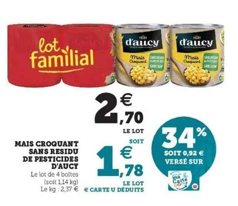 Promo Ma S Croquant Sans R Sidu De Pesticides D Aucy Chez Hyper U