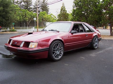 1985 Ford Mustang Svo Shares An Engine With The Ford Gt