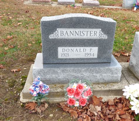 Donald Phillip Bannister 1921 1994 Mémorial Find A Grave