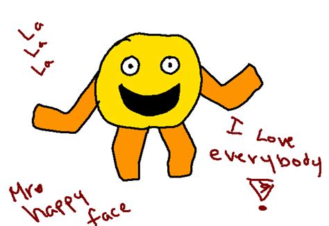 Mr Happy Face By Sooper Wolfeh Starr On Deviantart