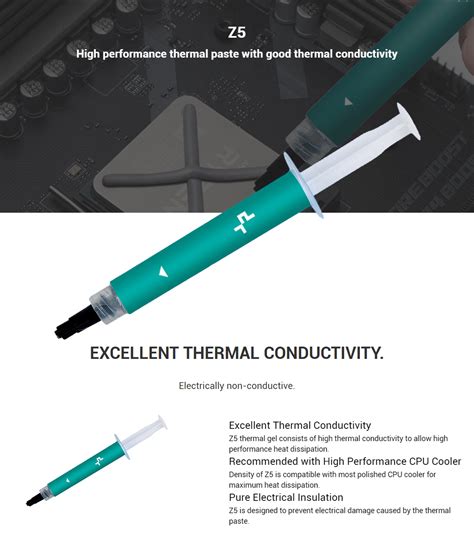 Deepcool Z High Performance Silver Gray Thermal Paste G Dp Tim Z