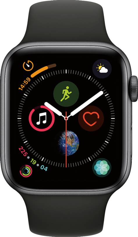 Questions and Answers: Apple Watch Series 4 (GPS) 44mm Space Gray ...