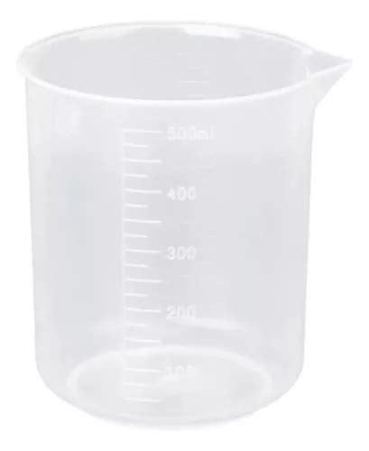 Vaso De Precipitado Ml Graduado Pl Stico Polipropileno Pp