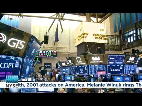 9 11 Day Rings The NYSE Opening Bell YouTube