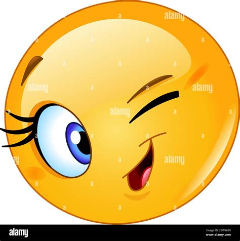 Emoticon Wink High Resolution Stock Photography And Images Alamy