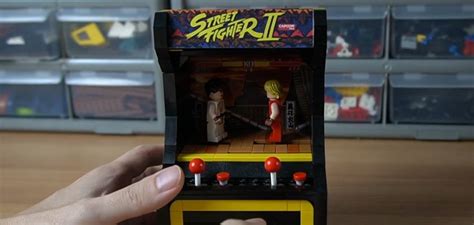 Une Borne Arcade Street Fighter II En Lego Jouable GamerStuff