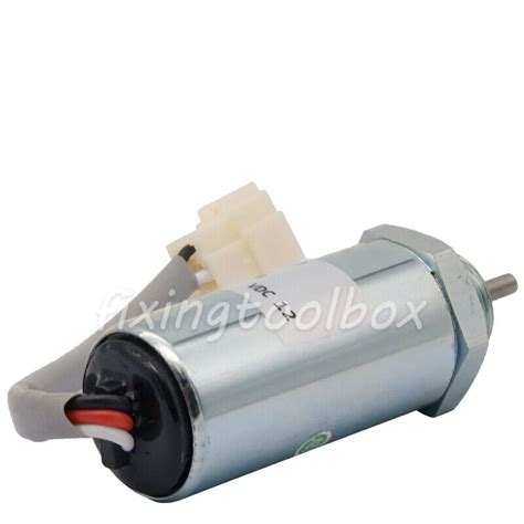 897329 5680 Fuel Shut Off Solenoid 12V For Isuzu 3LD1 3LD2 4LE1 3LB1