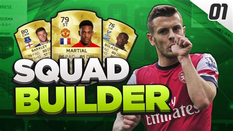 FIFA 16 SQUAD BUILDER BARCLAYS 01 TIME BOM E BARATO YouTube