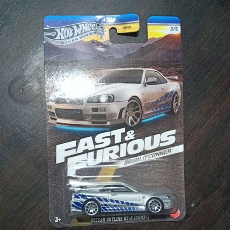 Jual Hot Wheels Fast And Furious Nissan Skyline Gtr Bnr R Shopee Indonesia